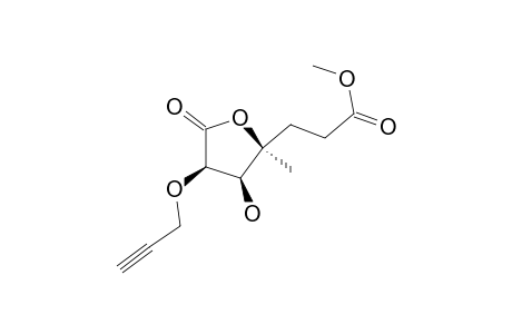 (2R,3S,4R)-METHYL-3-HYDROXY-2-METHYL-5-OXO-4-(PROP-2-YNYLOXY)-TETRAHYDROFURAN-2-PROPANOATE