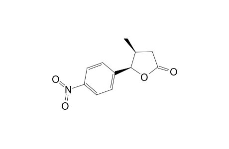 (4S,5R)-4-Methyl-5-(4-nitrophenyl)dihydrofuran-2(3H)-one