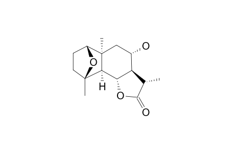 8-ALPHA-HYDROXY-1,4-BETA-EPOXY-10-EPIEUDESMAN-5-ALPHA,6-BETA,7-ALPHA,11-BETA-H-12,6-OLIDE