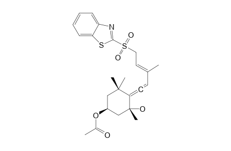 (1S,3R,4A-S)-4-[(3-E)-5-(BENZOTHIAZOL-2-YL)-SULFONYL-3-METHYLPENTA-1,3-DIENYLIDENE]-3-HYDROXY-3,5,5-TRIMETHYL-CYCLOHEX-1-YL-ACETATE