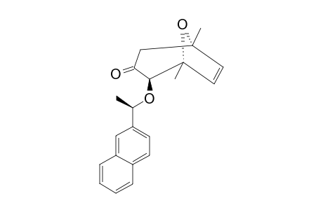 (1S,2R,5S)-1,5-DIMETHYL-2-[(1R)-NAPHTH-2-YL-ETHOXY]-8-OXABICYCLO-[3.2.1]-OCT-6-EN-3-ONE