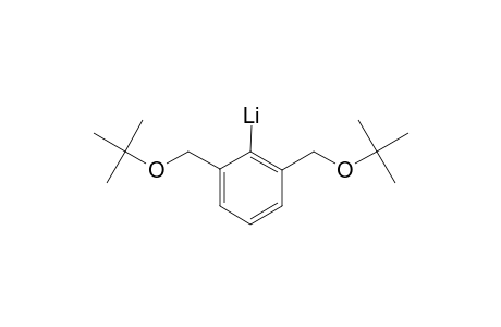 2-LITHIUM-1,3-BIS-(TERT.-BUTYLOXYMETHYL)-BENZENE