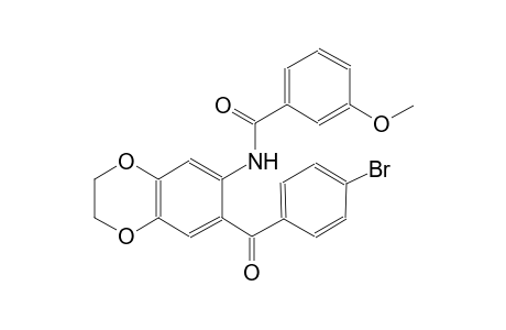 benzamide, N-[7-(4-bromobenzoyl)-2,3-dihydro-1,4-benzodioxin-6-yl]-3-methoxy-