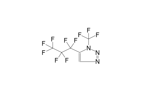 1-TRIFLUOROMETHYL-5-HEPTAFLUOROPROPYL-1,2,3-TRIAZOLE