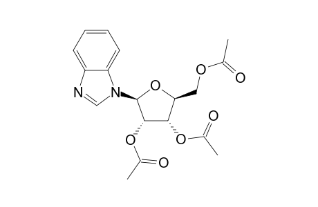 2',3',5'-TRI-O-ACETYL-1'-DEOXY-1'-(BENZIMIDAZOL-1-YL)-BETA-D-RIBOFURANOSE