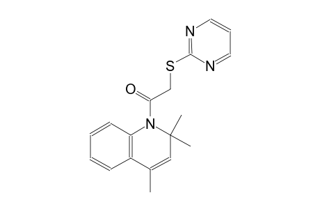 quinoline, 1,2-dihydro-2,2,4-trimethyl-1-[(2-pyrimidinylthio)acetyl]-