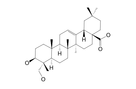 HEDERAGENIN;3-BETA,23-DIHYDROXYOLEAN-12-EN-28-OIC-ACID