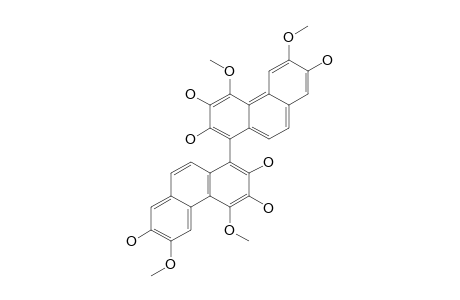 4,4',6,6'-TETRAMETHOXY-[1,1'-BIPHENANTHRENE]-2,2',3,3',7,7'-HEXOL