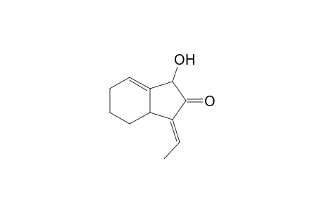 (3E)-3-Ethylidene-3a,4,5,6-tetrahydro-1-hydroxy-1H-inden-2(4H)-one