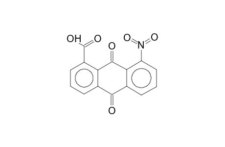 8-Nitro-9,10-dioxo-9,10-dihydro-1-anthracenecarboxylic acid