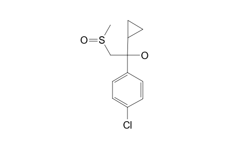 (R*,R*)+(R*,S*)-alpha-(p-CHLOROPHENYL)-alpha-[(METHYLSULFINYL)METHYL]CYCLOPROPANEMETHANOL