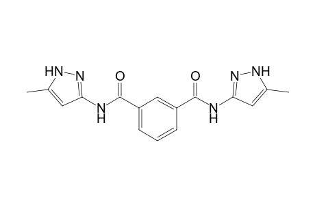 N,N'-Bis(5-methyl-1H-pyrazol-3-yl)isophthalic acid diamide