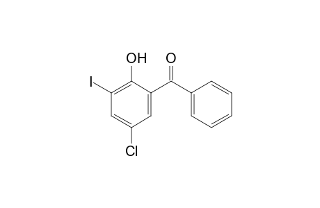 (2-Hydroxy-3-iodo-5-chloro phenyl) phenyl methanone