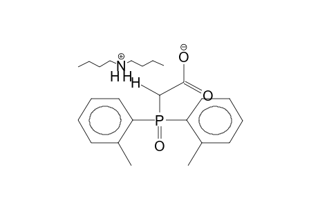 DI(ORTHO-TOLYL)PHOSPHINYLACETIC ACID, DIBUTYLAMMONIUM SALT