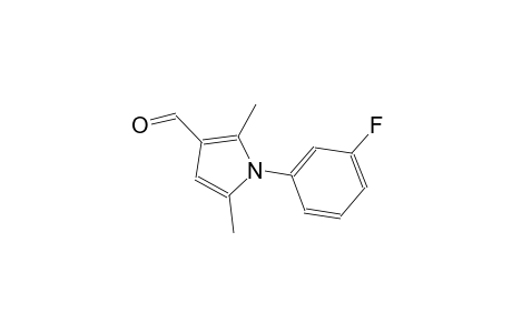 1-(3-fluorophenyl)-2,5-dimethyl-1H-pyrrole-3-carbaldehyde