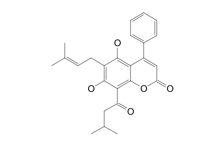 ISOMAMMEISIN;MAMMEA-A/BA