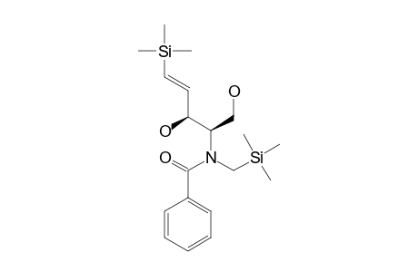 (3R,4R)-1-(TRIMETHYLSILYL)-4-[N-[(TRIMETHYLSILYL)-METHYL]-N-BENZOYLAMINO]-1-(E)-PENTENE-3,5-DIOL