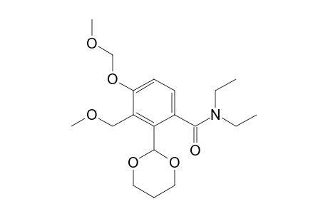 2-[1',3']dioxane-2'-yl-N,N-diethyl-4-methoxymethoxy-3-methoxymethylbenzamide