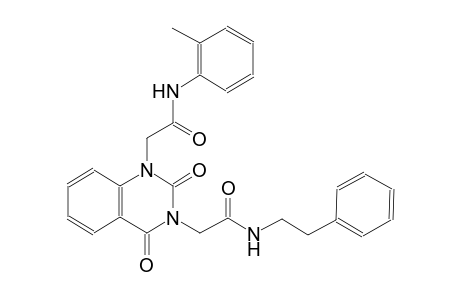 1,3-quinazolinediacetamide, 1,2,3,4-tetrahydro-N~1~-(2-methylphenyl)-2,4-dioxo-N~3~-(2-phenylethyl)-