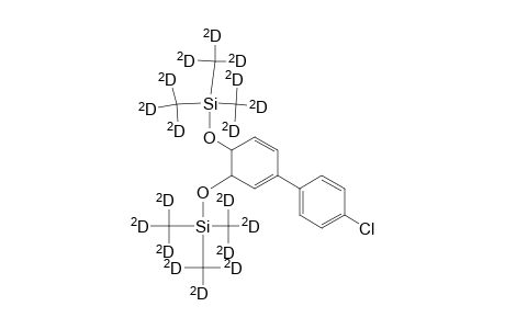 3,4-bis[(nonadeuterio)trimethylsilyloxy]-3,4-dihydro-4'-chlorobiphenyl