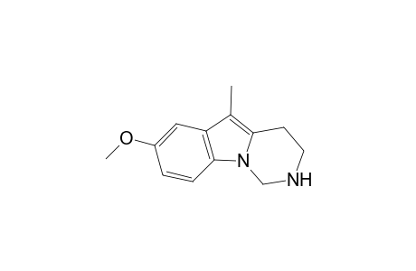 7-Methoxy-5-methyl-1,2,3,4-tetrahydropyrimido(1,6-a)indole