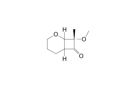 EXO-8-METHOXY-8-METHYL-2-OXABICYCLO-[4.2.0]-OCTAN-7-ONE