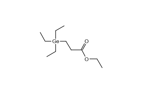 3-(TRIETHYLGERMYL)PROPIONIC ACID, ETHYL ESTER