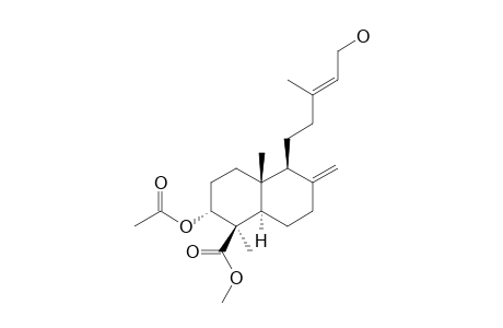 METHYL-3-ALPHA-ACETOXY-15-HYDROXY-LABD-8(17),13E-DIEN-19-OATE