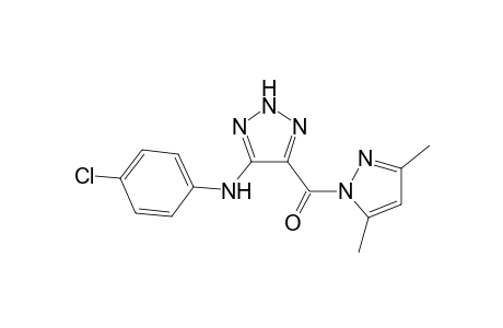 [5-(p-Chlorophenylamino)-2H-1,2,3-triazol-4-yl]-(3,5-dimethyl-1H-pyrazol-1-yl)methanone