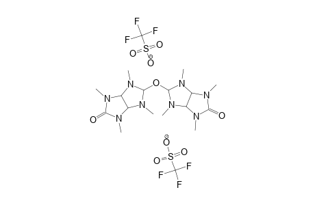 BIS-(7-OXO-2,4,6,8-TETRAMETHYL-2,4,6,8-TETRAAZABICYCLO-[3.3.0]-OCTANE-3-YLIUM)-ETHER-BIS-(TRIFLUOROMETHANESULFONATE)