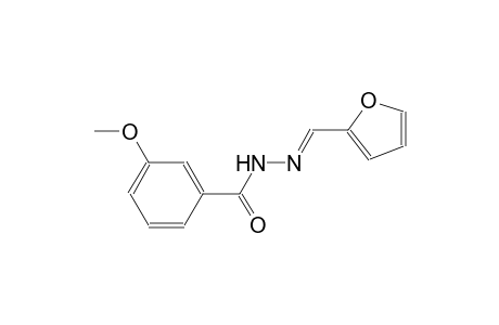 N'-[(E)-2-furylmethylidene]-3-methoxybenzohydrazide