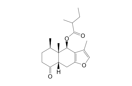 6-BETA-(2-METHYLBUTYRYLOXY)-SENBERGINONE