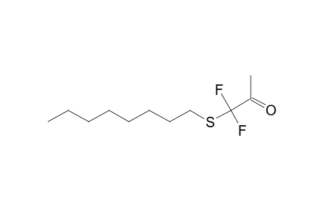 3,3-DIFLUORO-3-OCTYLTHIOPROPAN-2-ONE