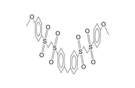 4,4'-bis[2-(4-methoxyphenylsulphonyl)ethylsulphonyl]diphenylmethane