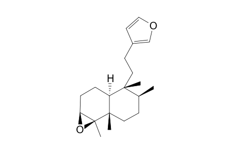 3-BETA,4-BETA:15,16-DIEPOXY-13(16),14-CLERODADIENE