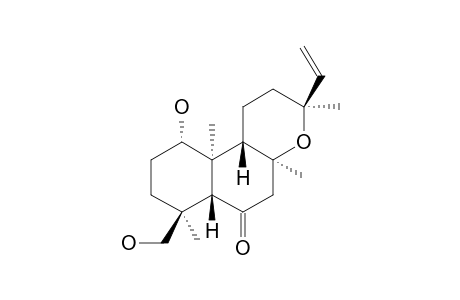 ENT-1-BETA,18-DIHYDROXY-6-OXO-MANOLY-OXIDE