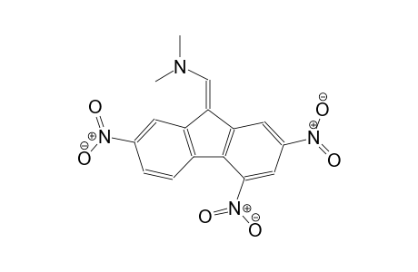 methanamine, N,N-dimethyl(2,4,7-trinitro-9H-fluoren-9-ylidene)-, (E)-