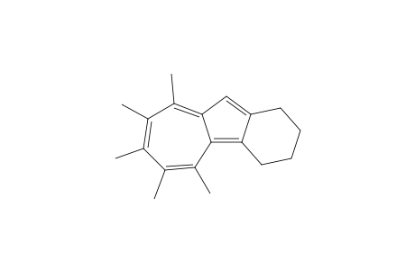 1,2,3,4-Tetrahydro-5,6,7,8,9-pentamethylbenz[a]azulene