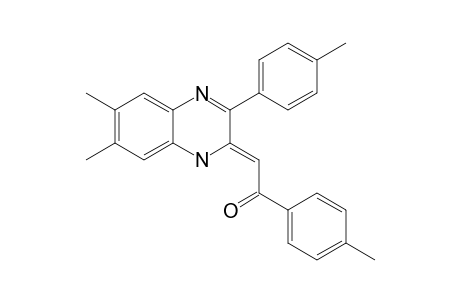 2-(PARA-METHYLBENZOYLMETHYLENE)-3-(PARA-METHYLPHENYL)-6,7-DIMETHYL-1H-QUINOXALINE