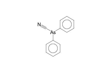 Diphenylarsinous cyanide