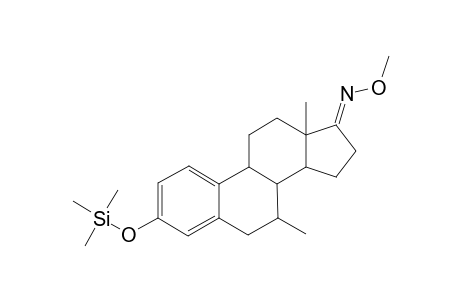 ESTRA-1,3,5(10)-TRIENE-7.ALPHA.-METHYL-3-OL-17-ONE(17-O-METHYLOXIME-3-TRIMETHYLSILYL ETHER)