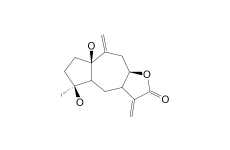 1-BETA,4-BETA-DIHYDROXY-5-ALPHA-(H)-GUAIA-10(14),11(13)-DIEN-8-ALPHA,12-OLIDE