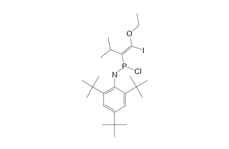 Z-1-ETHOXY-1-IODO-3-METHYLBUTEN-2-YLPHOSPHONOUS_ACID_2,4,6-TRI-TERT.-BUTYLANILIDE_CHLORIDE