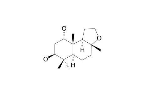 1.alpha., 3.beta.-dihydroxy-ambrox