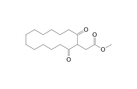 (2,14-Dioxocyclotetradecyl)acetic acid methyl ester