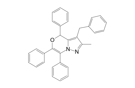 3-Benzyl-2-methyl-4,6,7-triphenyl-4H-pyrazolo[5,1-c][1,4]oxazine