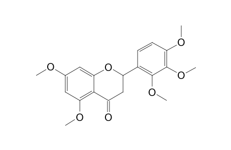 5,7,2',3',4'-PENTAMETHOXYFLAVANONE