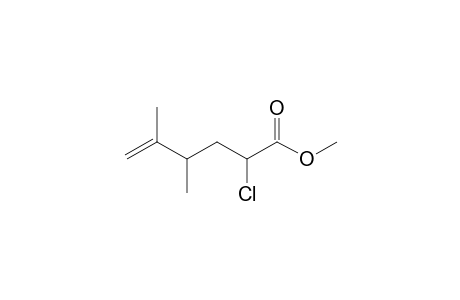 (2R,4S)-2-CHLORO-4,5-DIMETHYL-5-HEXENOIC ACID, METHYL ESTER