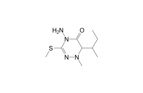 4-Amino-1-methyl-3-(methylthio)-6-sec-butyl-6H-1,2,4-triazin-5-one