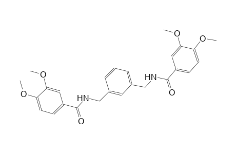 N-(3-{[(3,4-dimethoxybenzoyl)amino]methyl}benzyl)-3,4-dimethoxybenzamide